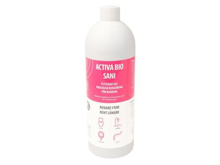 ACTIVA Sanitetsrengöring BIO Sani 1L - Lyreco - Städ och hygien - Rengöringsmedel - Sanitetsrent