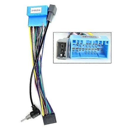 Bilradio-instrumentbrætpanelramme strømkabel db til Suzuki Swift 3 2003 - 2010