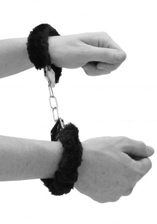Shots: Beginner'S Furry Hand Cuffs With Quick-Release Button - Sexleker Vuxen: Bondage & Fetish