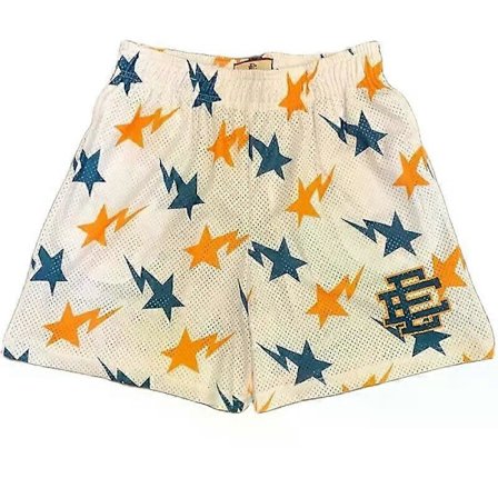 2024 Nye Sommer Eric Emanuel EE Basic Mesh Shorts Klassisk Blomstertrykk Gym Shorts Herre Gym Basketball Sports Badeshorts