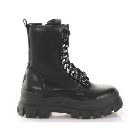 Buffalo Lace-up Laarzen , Zwart , Dames , Maat: 38 EU Laarzen