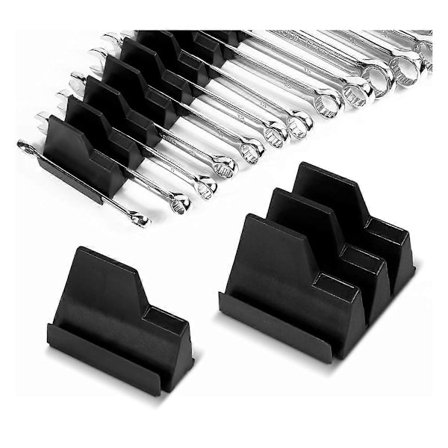 Magnetisk nøkkelorganisator for verktøykasse, egnet for 20 nøkler, nøkkelorganisatoren er perfekt for Ga