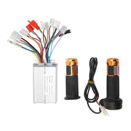 36V 48V 350W Controller med gashandtag Borstlös motorstyrenhet för elcykel motorcykel