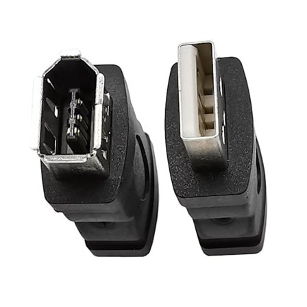 FireWire IEEE 1394 6-nastainen naar USB-uros M-sovitinliitäntä PC:lle (1 kpl, musta)