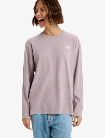 Roxy Hangloose Washed Ls - Pink - XS