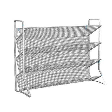 1 stk krydderhylle 4 lag enkel (30,8*24,8*14,1cm) sølv