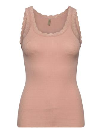 Sc-Sarona Top Ærmeløs Top Beige Soyaconcept