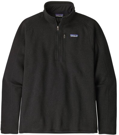Patagonia M's Better Sweater 1/4 Zip Black