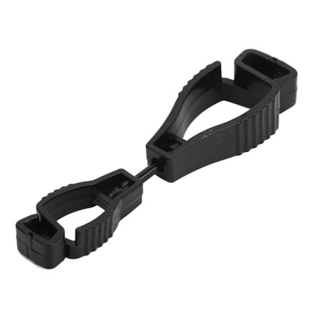 AT‐1 Arbejdshandske Klips Plastik Sikkerheds Arbejdshandske Holder Hænger Arbejdsklemme Anti Tabt Klips Sort