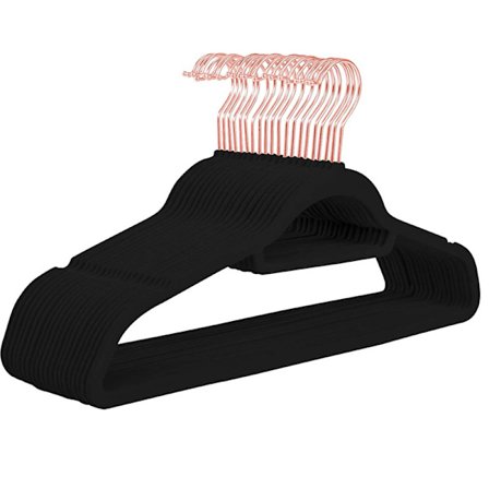 Kleshengere, 360° svingbar krok, sklisikker, for dresser, skjorter, kjoler, slips