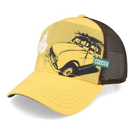 Coastal - Gul trucker Keps - "New ""b"" Sun Yellow Coastal Trucker" @ Hatstore