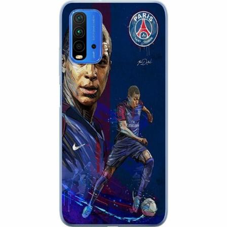 Xiaomi Redmi Note 9 4g Genomskinligt Skal Mbappe