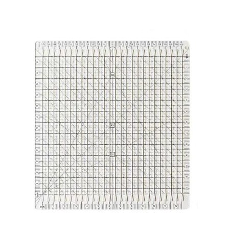 Sömnadslinjalmall Quiltskärlinjal 12 TUM