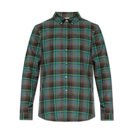 PS By Paul Smith Checked shirt Grøn, Herre Skjorter
