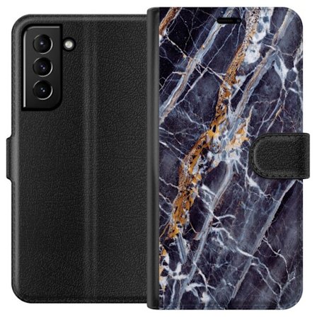 Yhteensopiva Lompakkokotelo Samsung Galaxy S21+ 5G Marmori