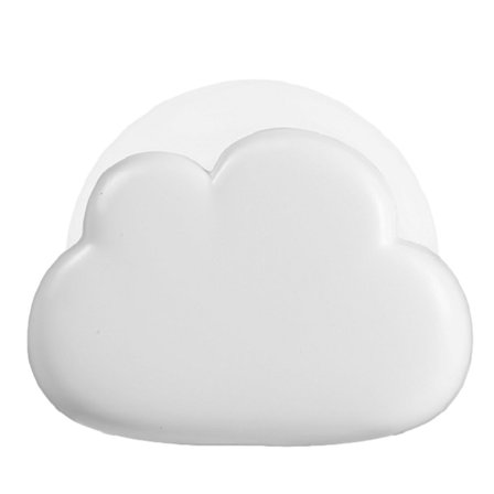 Justerbar Söt Portabel Vit Nattlampa med Varmt Skimmer och Snodd Presenter