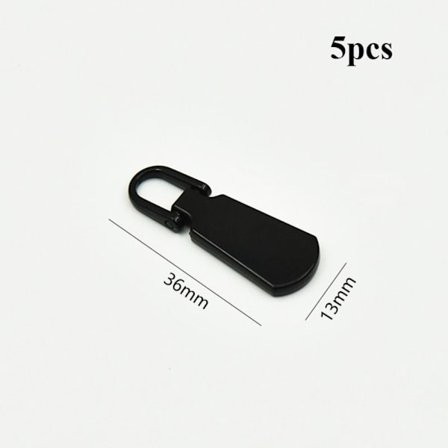 5 st Bagageväska Spänne Metall Avtagbar dragkedja 1 1