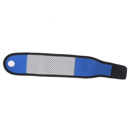 Selvopvarmende magnet Håndledsstøtte Bøjle Vinter Hold Varm Band Sports Tourmaline Armbånd (Sort Blå)