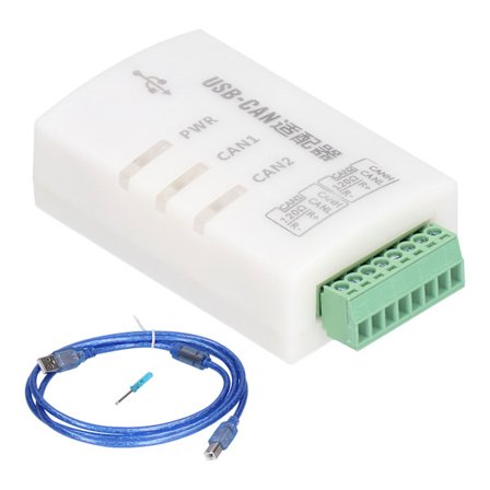 CAN Bus Analyzer USB-adapter 2-kanals elektroniske komponenter udstyr til ZLG USBCANJ19392C (med isolation)