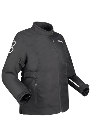 Bering Pamela QS Women's MC Jacket Black/White XL