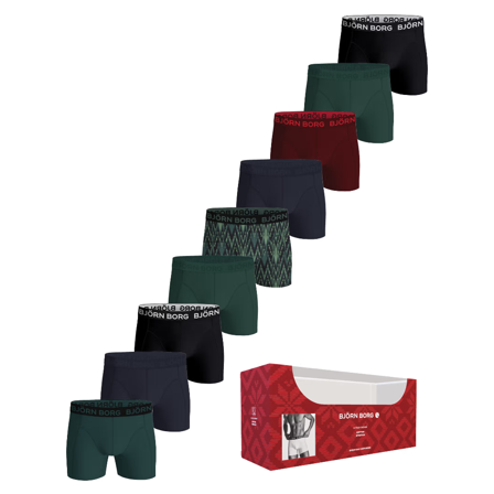 Björn Borg 9p Cotton Stretch Boxer MP001 - Multipack 1