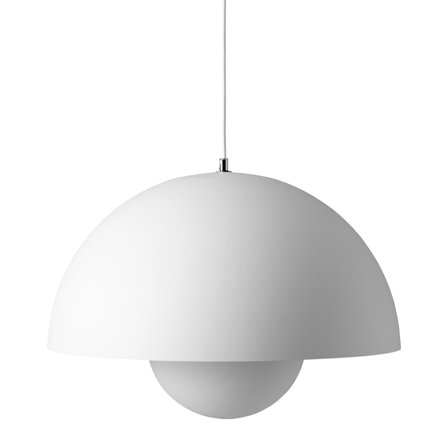 &Tradition Flowerpot VP2 taklampa 50 cm, mattvit' - 'Andtradition | Inredning > Lampor > Taklampor > Pendellampor | Bagaren och Kocken