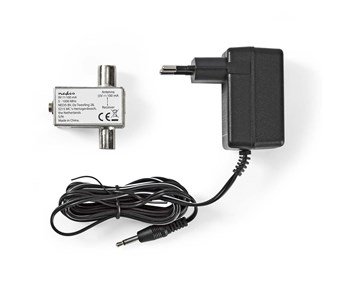 Nedis DVB-T Inserter 5V Power - CATV-ströminmatare för aktiva DVB-T-antenner
