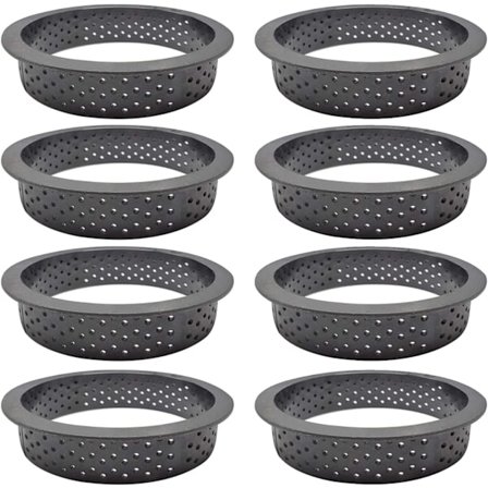 8-delars Paj Mousse Paj Svart