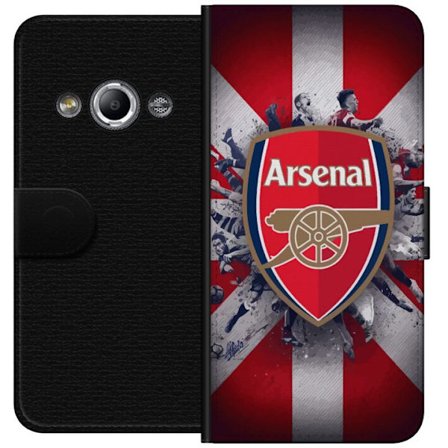 Kompatibel Tegnebogsetui til Samsung Galaxy Xcover 3 Arsenal fodboldklub England Premier League kreativ fodbold stærk talentbase moderne spilleidé o