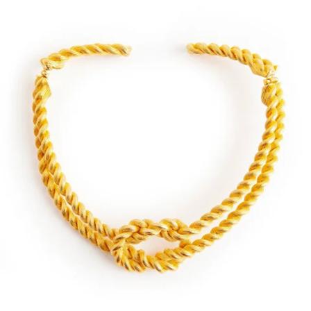 Givenchy Pre-owned Pre-owned Metal necklaces , Geel , Dames , Maat: ONE Size Vintage Sieraden