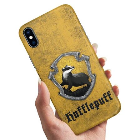 Cover / Mobilcover til iPhone XR - Harry Potter Hufflepuff