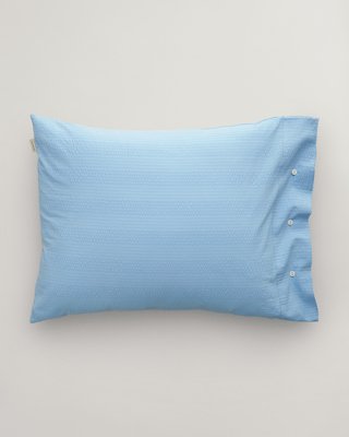 GANT - Seersucker putetrekk 50x70cm shade blue