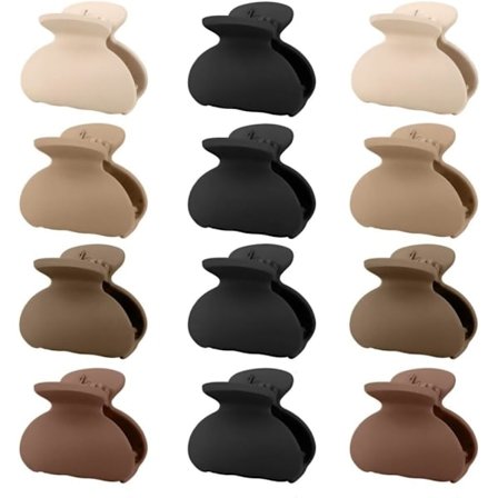 Pienet hiuspihdit naisille, liukumattomat matta hiuspihdit kynnellä tytöille ja lapsille, mini pienet kynsipihdit ohuelle, paksuille ja ohuille 