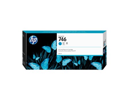 HP 746 - cyan - original - DesignJet - blekkpatron