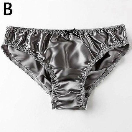 Sexede kvinder Damer Satin Silkeagtige Trusser Undertøj Knickers Stor Størrelse 2X