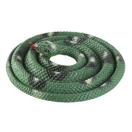 Stor Gummi Slange Legetøj Have Gummi Slanger Realistisk Trick Legetøj Fest Spøg Legetøj