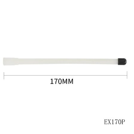 4 st Plast Lastbilsventil Förlängning Rak Plast Buss Däckventil Förlängare Däcknippel Adapter Hjul Fälg Tillbehör