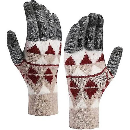 Vinter Touch Screen Magic Handsker Mænd Kvinder, Bløde Termiske Fleece Vanter