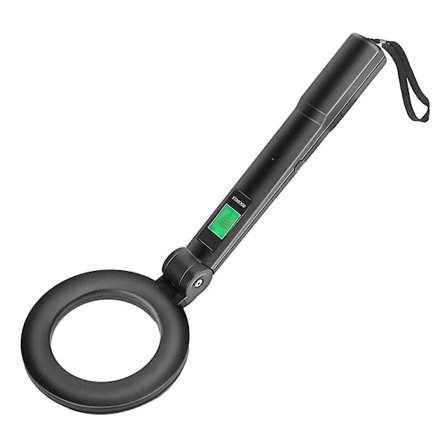 DM3005A Professionell Metall-LCD-Detektor Handhållen Pinpointer Alarm Hög Känslighet Scanner Säkerhet