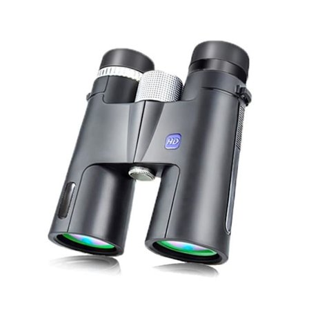 Ammattimaiset kiikarit, mustat 12×42 suuren tehon, HD-yönäkö ulkoilmatarkkailulasit