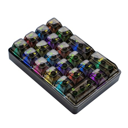 Trådlöst numeriskt tangentbord 21 tangenter Numeriskt tangentbord Trådlöst minitangentbord Bluetooth-kompatibelt för bärbar dator Stationär PC 