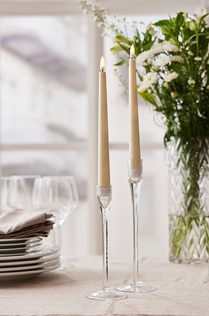 Jotex - Candy Akkukäyttöinen Antiikkikynttilä Keltainen Keltainen - FLAMME - Osta Paristokäyttöiset kynttilät Jotex