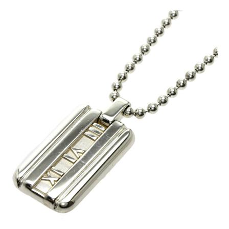 Tiffany & Co. Pre-owned, Necklaces Grijs, Dames, Maat:ONE Size