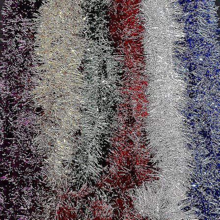 5 kpl Tinsel-nauhaa joulukoriste baaripöydän nauha joulukuusikoriste