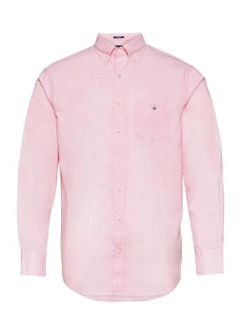 Reg Broadcloth Bd Skjorte Casual Lyserød GANT