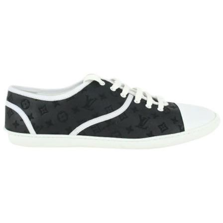 Louis Vuitton Vintage Pre-owned Læder sneakers Sort, Dame Vintage Sko, Størrelse: 40 EU