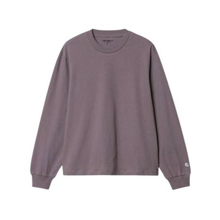 Carhartt Wip, Koszulka damska Carhartt WIP W Longsleeve Casey T-Shirt I030653 Fioletowy, Kobieta, Rozmiar: L