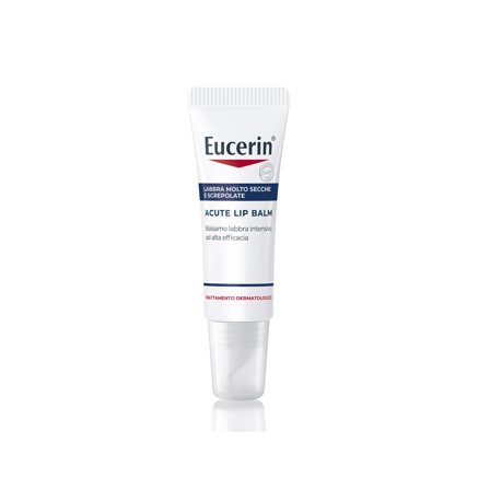 Eucerin Acute Lip Balm 10ml - Sollievo Intenso per Labbra Secche