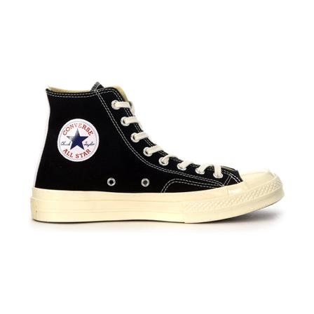 Comme des Garçons Play Big Heart High Top Sneakers , Zwart , Dames , Maat: 35 EU