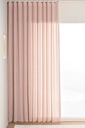 Hasta - Gardin Extra Bred Malva - Lila - Veckbandslängder - 280 - Från Homeroom